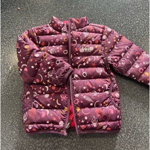 REI reversible puffer jacket for toddler!